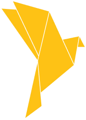 Origami bird